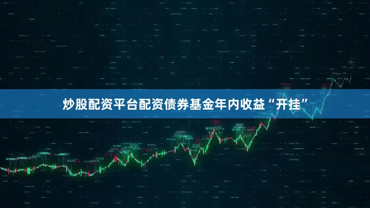 炒股配资平台配资债券基金年内收益“开挂”